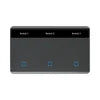 New Smart Home Luxury LED Display WiFi Remote Control  Light Tuya Alexa Home Products Smart Wall Switch