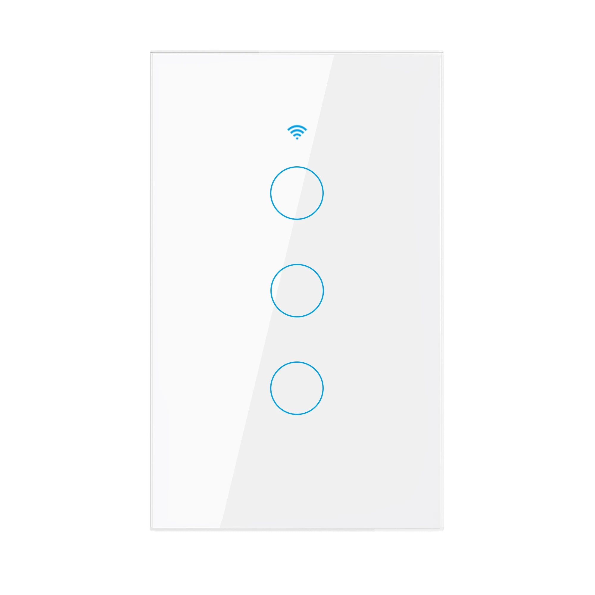 US Standard Wifi 3 Gang Switch Tuya Smart Switch Light Switch with Neutral 110V Power Smart Light Home Products