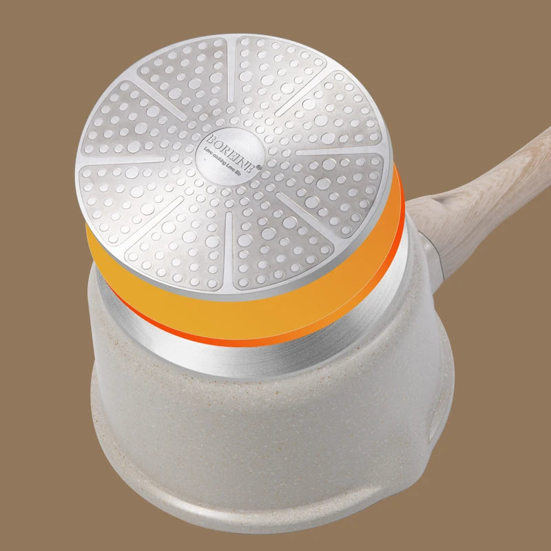 Boreine Best Kitchen Cookware Round Aluminum Kitchen Products Wholesale Hot Pot and Soup Pot New Metal Kitchenware