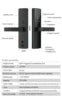 Luxury Smart Home Products Smart Lock with High Resolution Fingerprint Remote Control Tuya Smart Life Wifi Door Lock