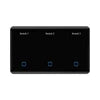New Smart Home Luxury LED Display WiFi Remote Control  Light Tuya Alexa Home Products Smart Wall Switch
