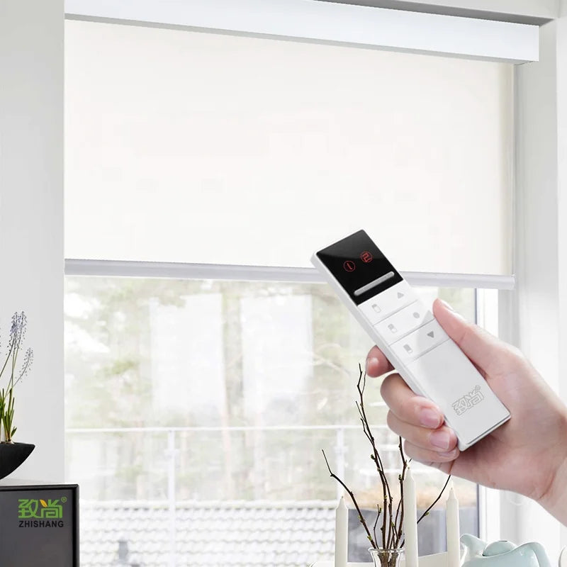 ZSTARR Alexa Smart Electric Roller Blinds  Smart Home Products  Remote Blind Wifi Blind Roller Shades for Window