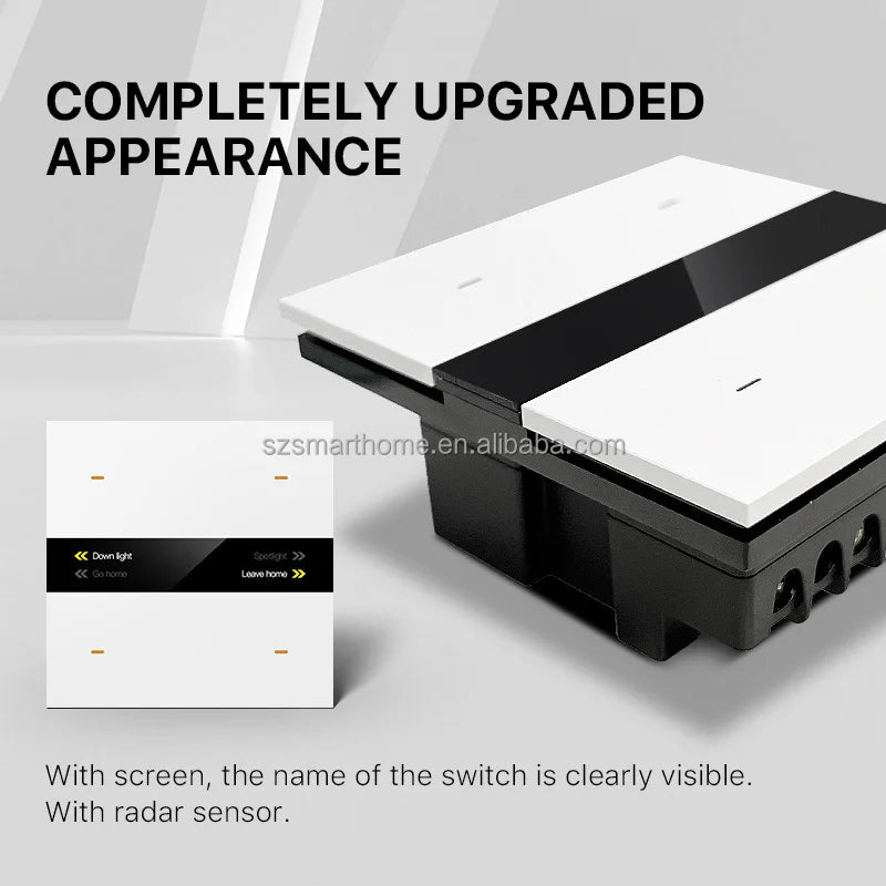 Smart Control Scene Switch Can Modify Name Customized Tuya Smart Home Products Multi-functional Wall Switches Automation