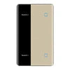 New Smart Home Luxury LED Display WiFi Remote Control  Light Tuya Alexa Home Products Smart Wall Switch