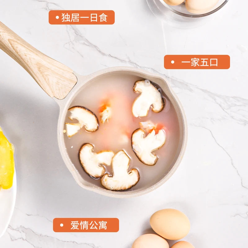 Boreine Best Kitchen Cookware Round Aluminum Kitchen Products Wholesale Hot Pot and Soup Pot New Metal Kitchenware