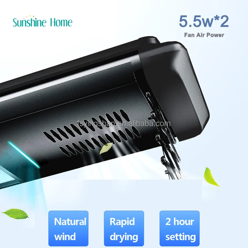 Smart Home Electric Folding Clothes Airer Dryer Indoor Ceiling Laundry Dryer Shoe Racks Stylish for Smart Home Products