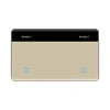 New Smart Home Luxury LED Display WiFi Remote Control  Light Tuya Alexa Home Products Smart Wall Switch