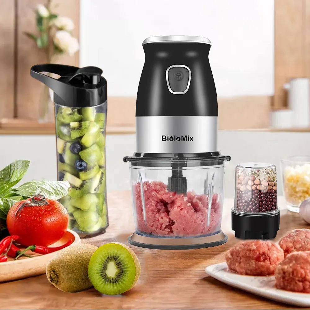 Factory Supply  Household Appliances Food Processor Chopper Machine Electric Commercial for Meat, Vegetables, Fruits