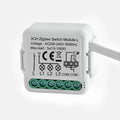 Tuya Smart LED Light Controller 3-Channel No Neutral Zigbee Smart Wall Switch with DIY Relay Module Smart Home Products Devices