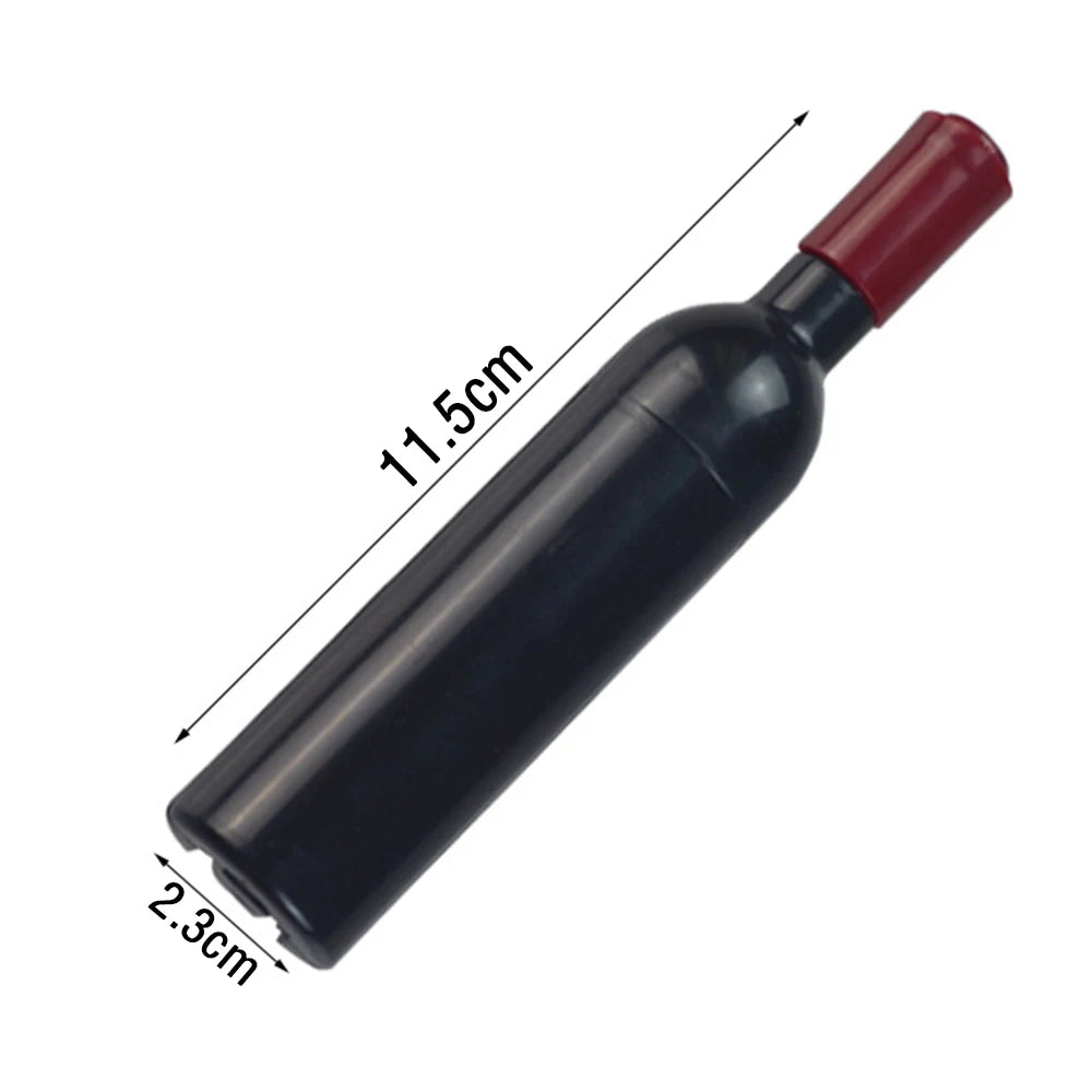 Corkscrews Bottle Foldable Champagne Refrigerator Wine Shaped Corkscrew Magnet Multifunctional Bottle Shaped Wine Opener