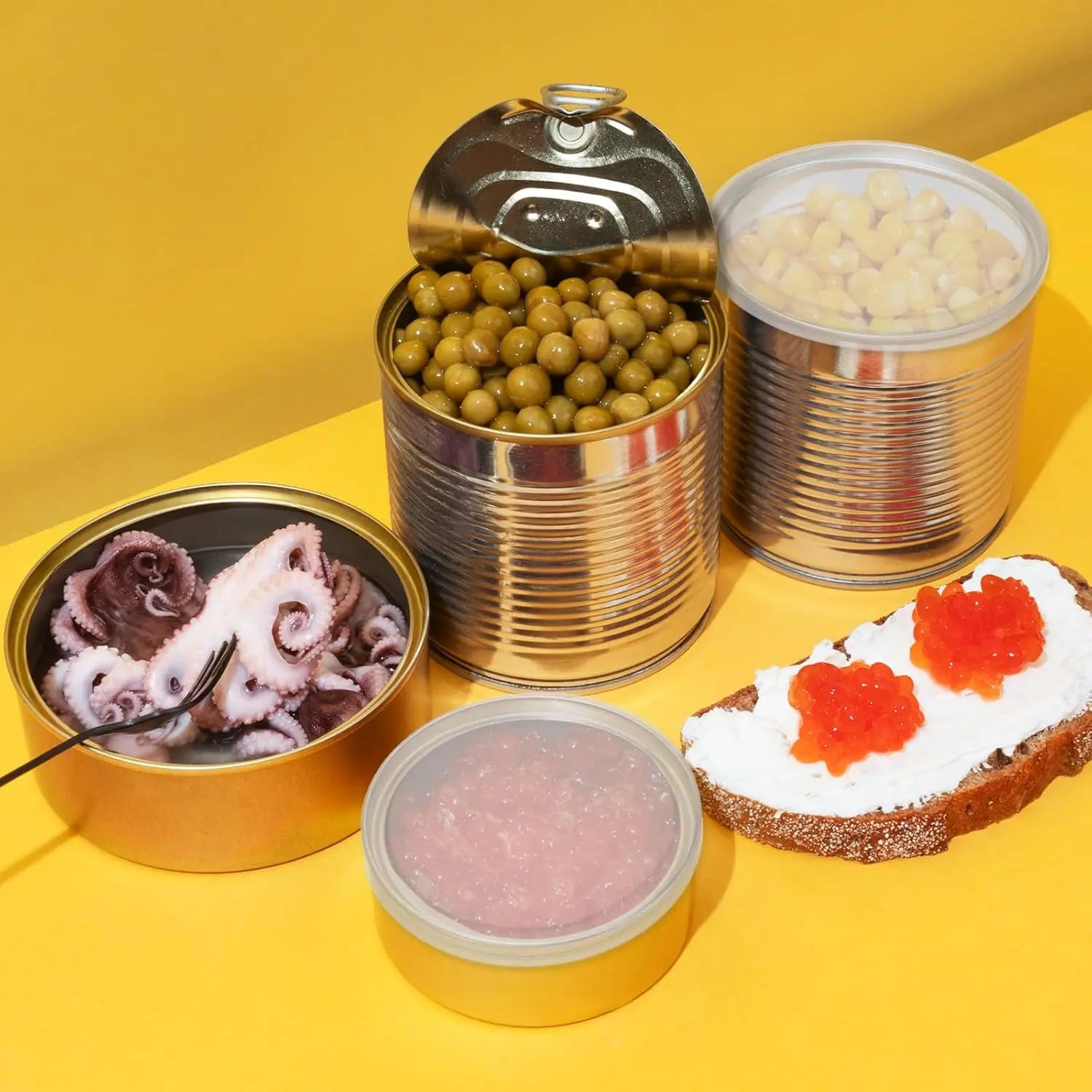 12Pcs Pet Food Can Covers 7.5/8.5/10cm Plastic Tight Seal Lids Universal Can Lids for Canned Goods or Pet Dog Cat Food Saver