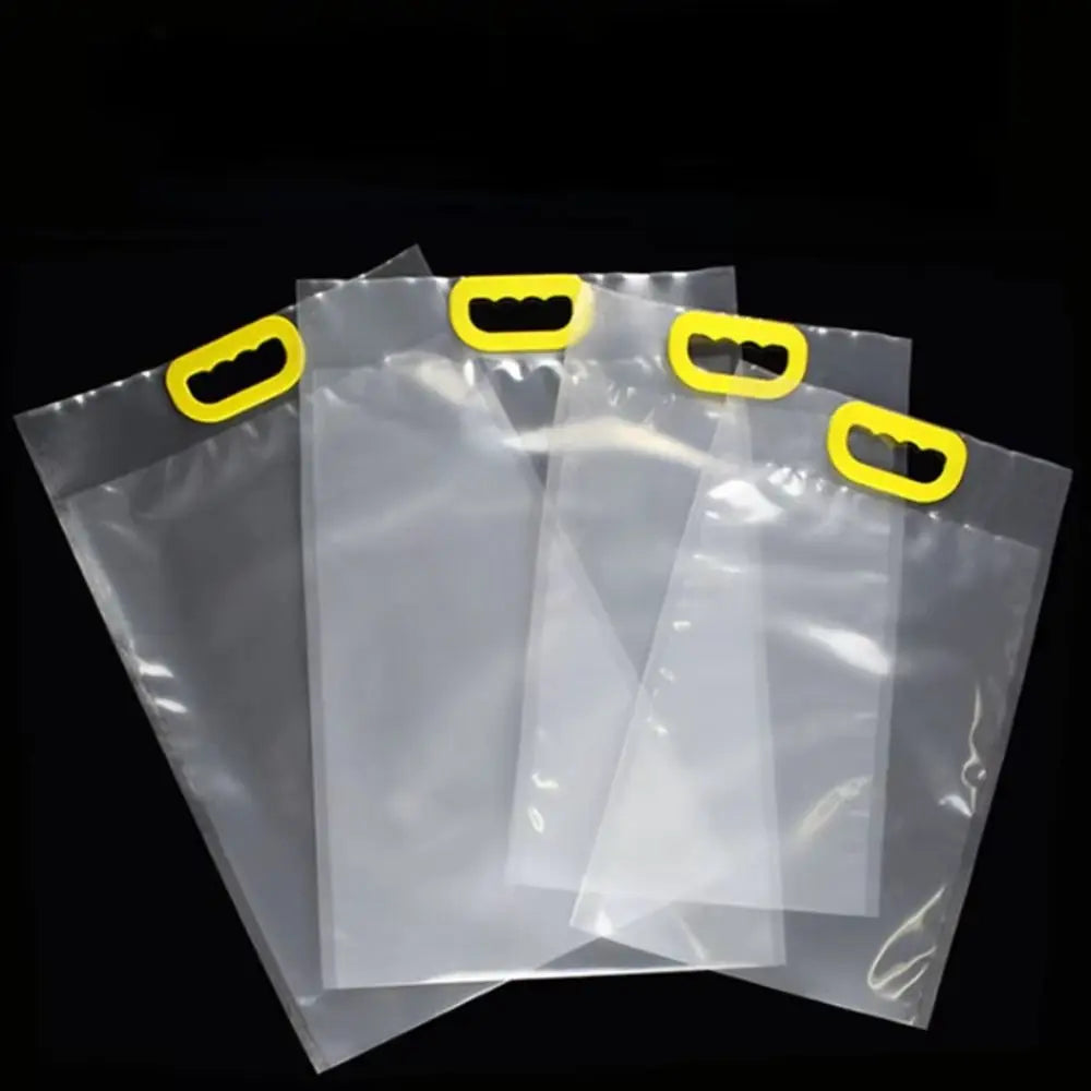 10pcs 5kg/10kg Rice Grain Packaging Bag Transparent Plastic Food Vacuum Bag Moisture-proof Insect Proof Food Storage Sealed Bag