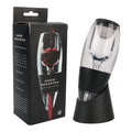Professional Wine Decanter Pourer with Filter and Base Quick Sobering Wine Whisky Aerator Dispenser Wine Accessories