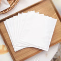 100PCS Food Packaging Bag with Transparent Window Heat-resistant Oil Resistant Kraft Paper Bag Suitable for Bread Toast