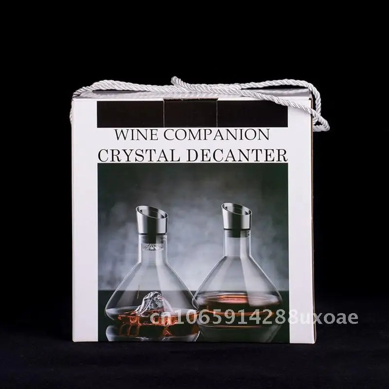 Creative Light Luxury Iceberg Waterfall Decanter Glass Wine Jar Quick Filtration Wine Wine Wine Divider