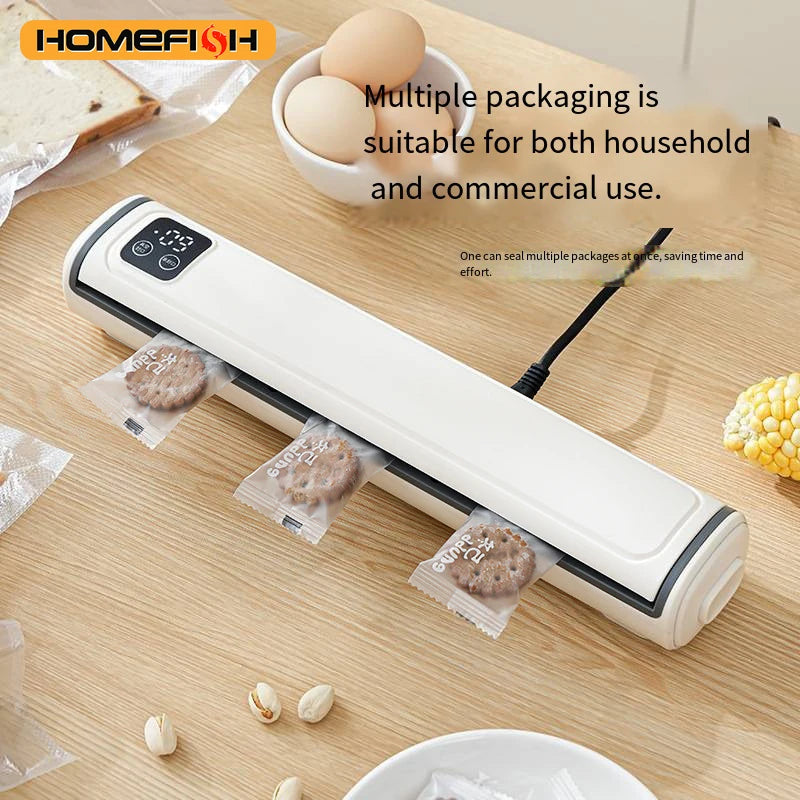 Portable Vacuum Packaging Machine Food Sealing Vacuum Sealer With Vacuum bags Dry/Wet Food Fresh Packaging Machine