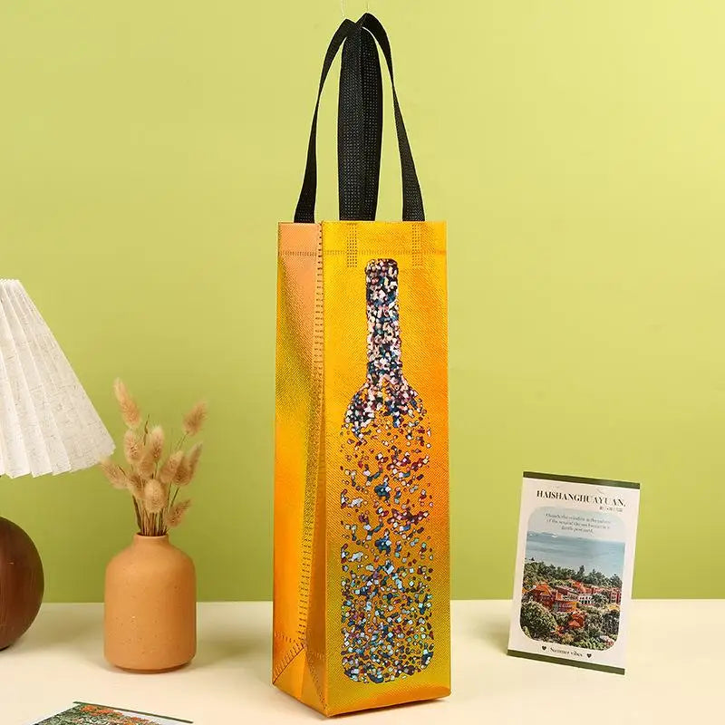 Wine Bag Bottle Insulated Tote Bottle Wine Carrier Bag Padded Wine Cooler Gift For Wine Lovers Or Wedding