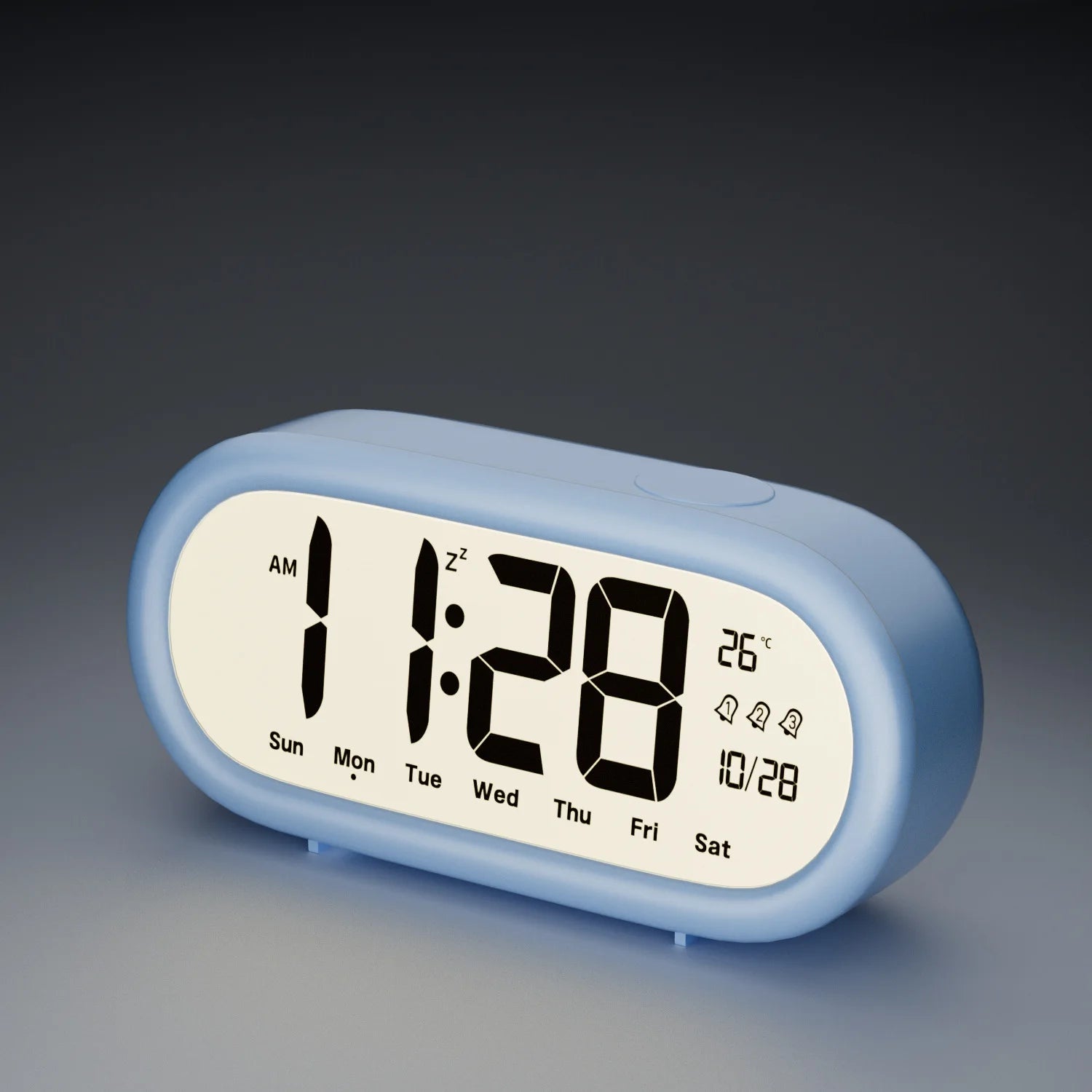 1PC Alarm Clock for Students Large Screen Clear Numbers New Smart Electronic Clock Desktop Children's Home Products
