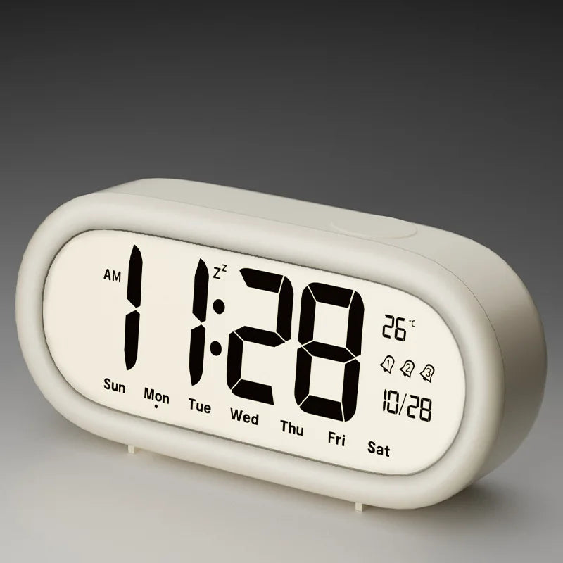 1PC Alarm Clock for Students Large Screen Clear Numbers New Smart Electronic Clock Desktop Children's Home Products