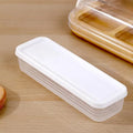 Fresh Box Noodle Plastic Food Preservation Sealed Box Rectangle Fruit Container Refrigerator Storage Kitchen Supply Home Tool