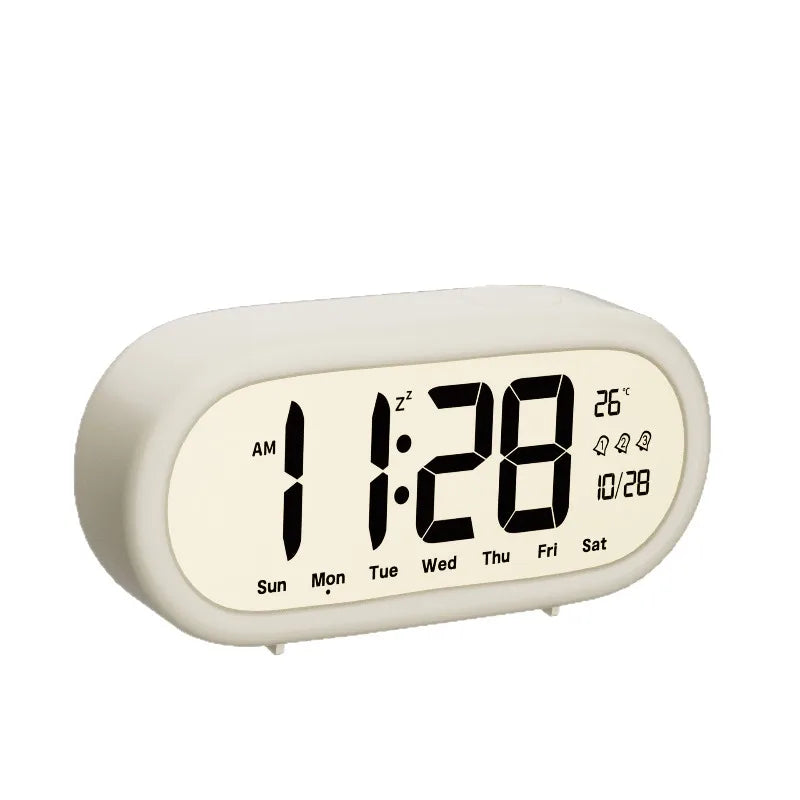 1PC Alarm Clock for Students Large Screen Clear Numbers New Smart Electronic Clock Desktop Children's Home Products