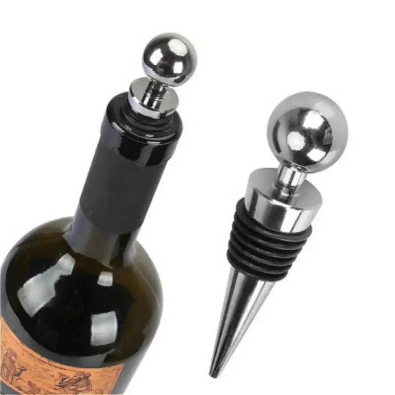 Plastic Bottle Stopper Wine Storage Twist Cap Plug Reusable Vacuum Sealed Champagne Gifts Bar Tool
