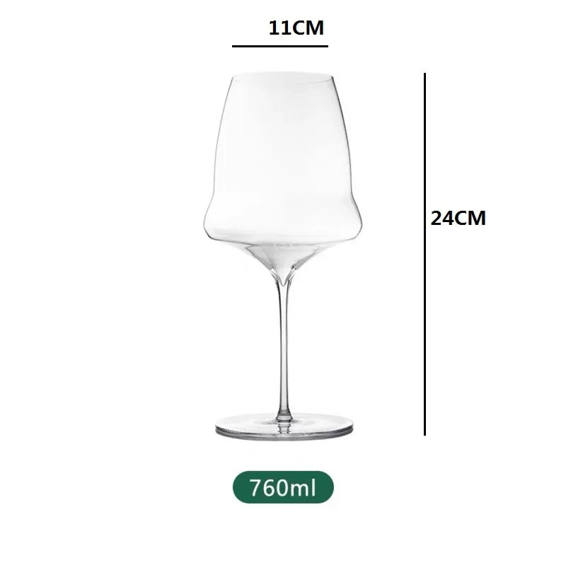 Burgundy Bordeaux Style Upscale Banquet Party Wine Glass Extremely Thin Masterly Craft Perfect Flawless Classics Goble Bar Tool