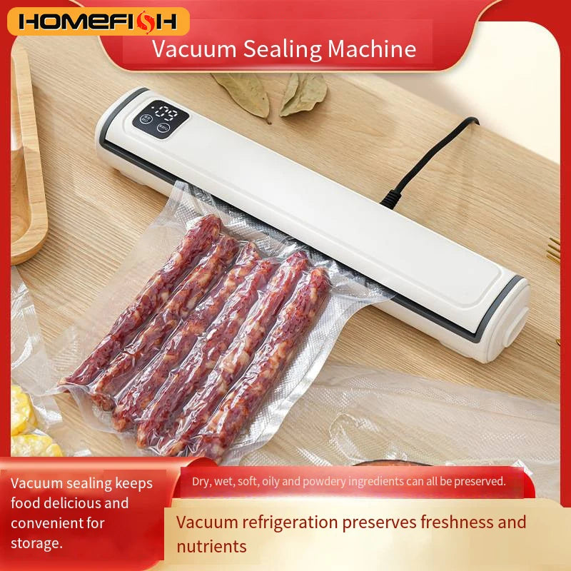 Portable Vacuum Packaging Machine Food Sealing Vacuum Sealer With Vacuum bags Dry/Wet Food Fresh Packaging Machine