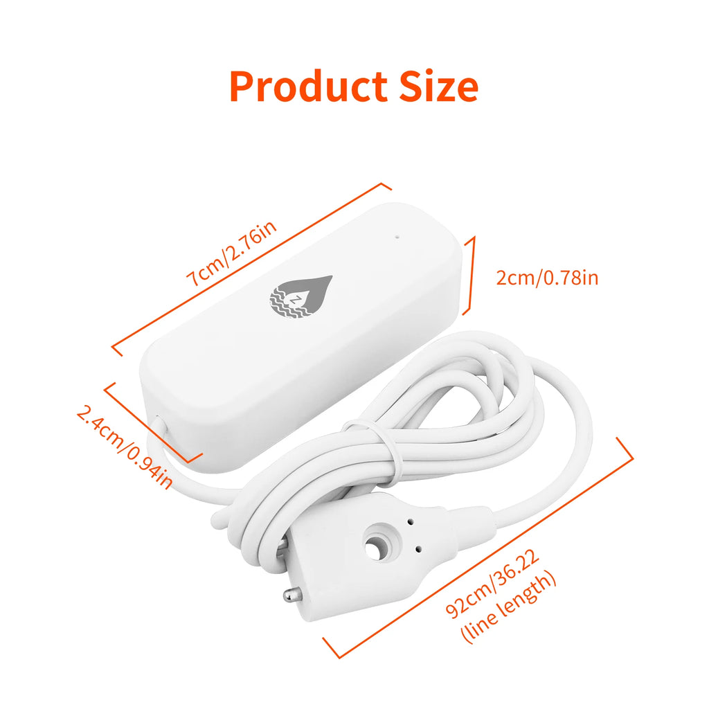 Tuya Smart Water Sensor WiFi Smart Home Products Zigbee Sensor Leak Detection App Remote Control Automation Residential