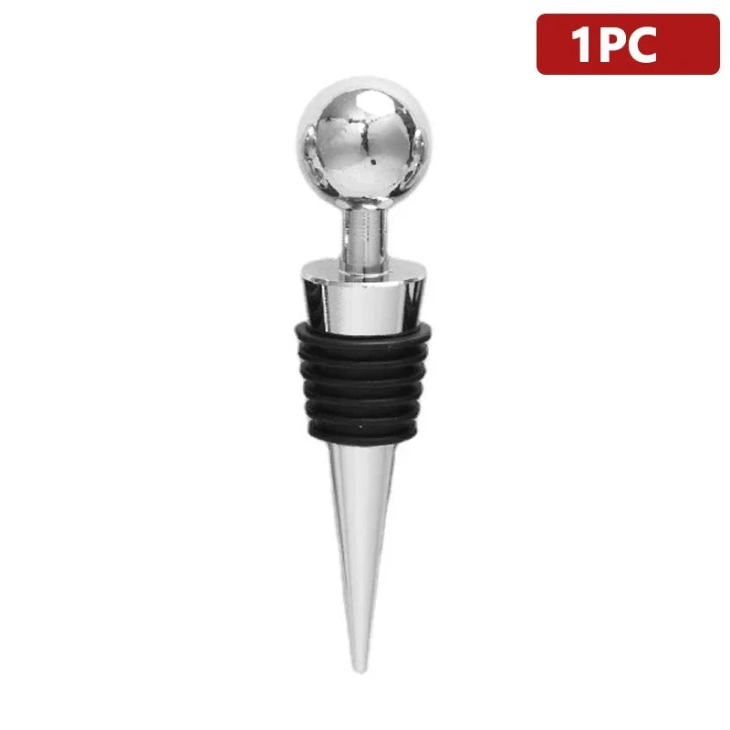 Plastic Bottle Stopper Wine Storage Twist Cap Plug Reusable Vacuum Sealed Champagne Gifts Bar Tool