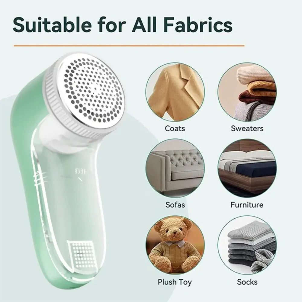 Household Clothing Lint Remover Fabric Shaver Removes Hairs For Cleaning Take Out of Clothes From Home Cat Electric Tools Garden