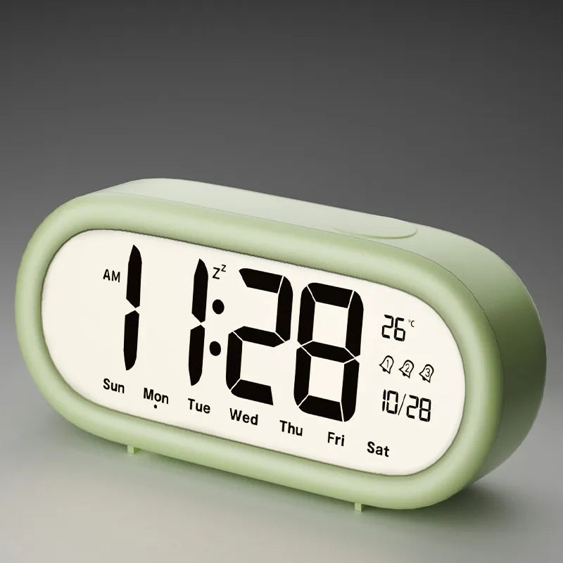 1PC Alarm Clock for Students Large Screen Clear Numbers New Smart Electronic Clock Desktop Children's Home Products