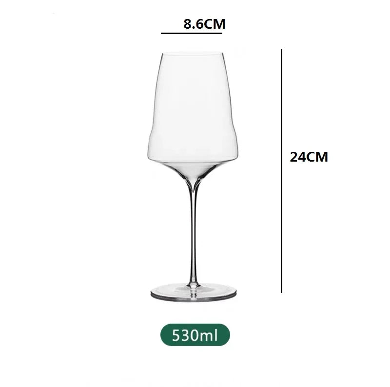Burgundy Bordeaux Style Upscale Banquet Party Wine Glass Extremely Thin Masterly Craft Perfect Flawless Classics Goble Bar Tool