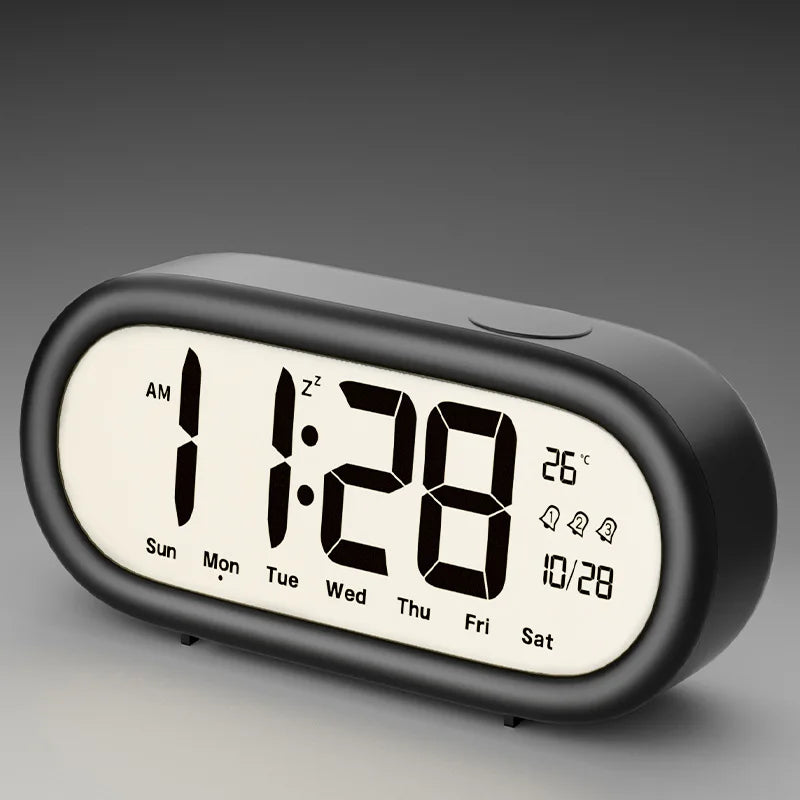 1PC Alarm Clock for Students Large Screen Clear Numbers New Smart Electronic Clock Desktop Children's Home Products