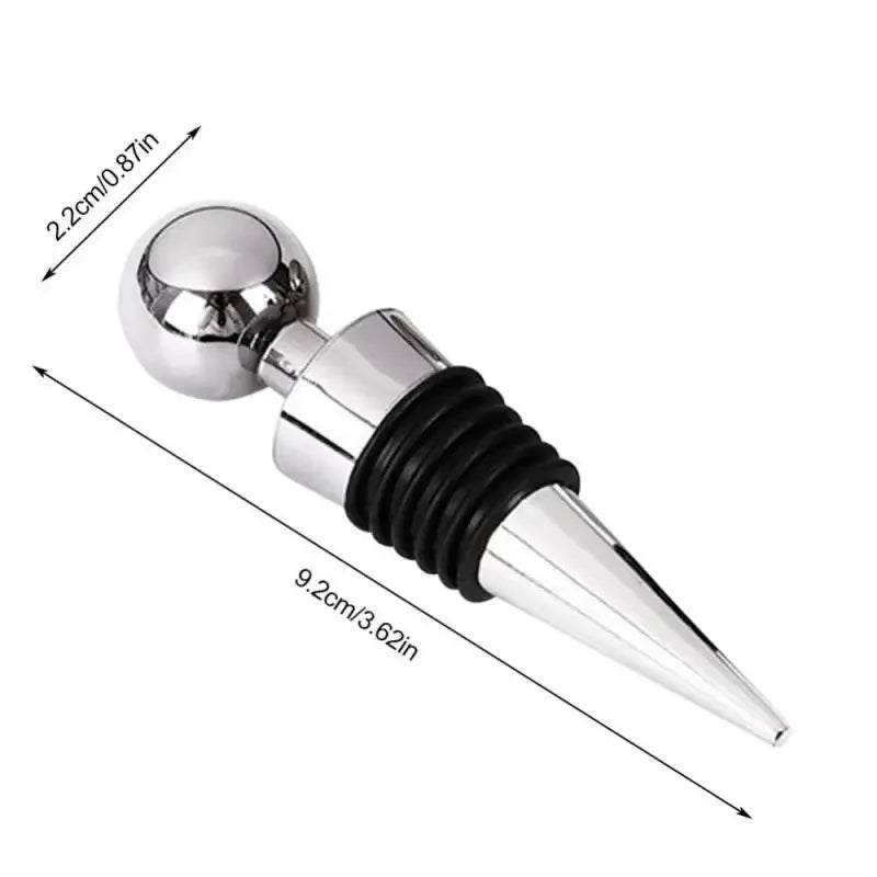 Plastic Bottle Stopper Wine Storage Twist Cap Plug Reusable Vacuum Sealed Champagne Gifts Bar Tool