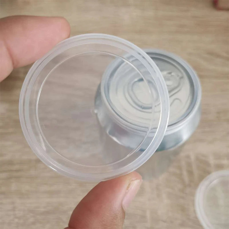 5Pcs Cover Cans Household Pet Supplies Portable Dog Cat Canned Lid Reusable Plastic Food Storage Keep Fresh Tin